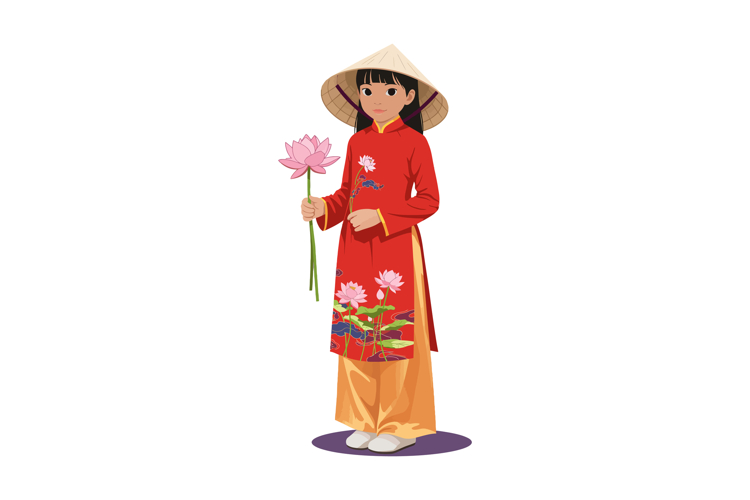 Lotus Flower Clipart Image 8