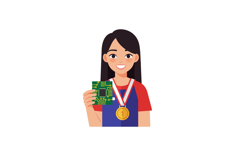 Gold Medal Clipart Image 10
