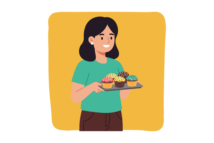 Cupcakes Clipart Image 7