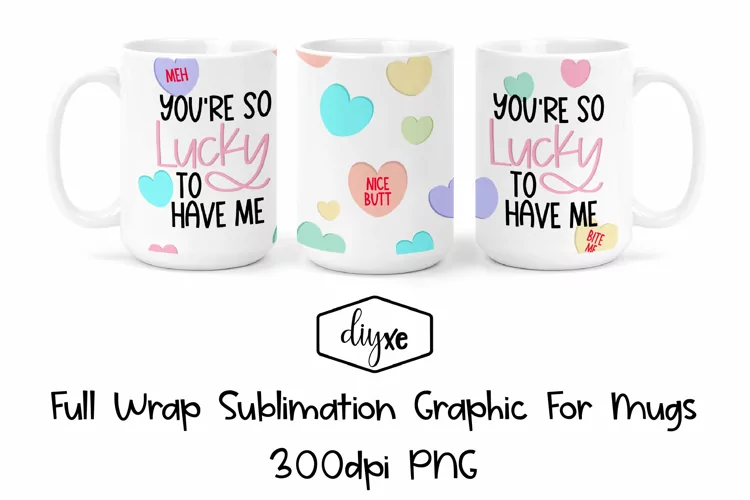You're So Lucky To Have Me | Funny Sublimation Mug