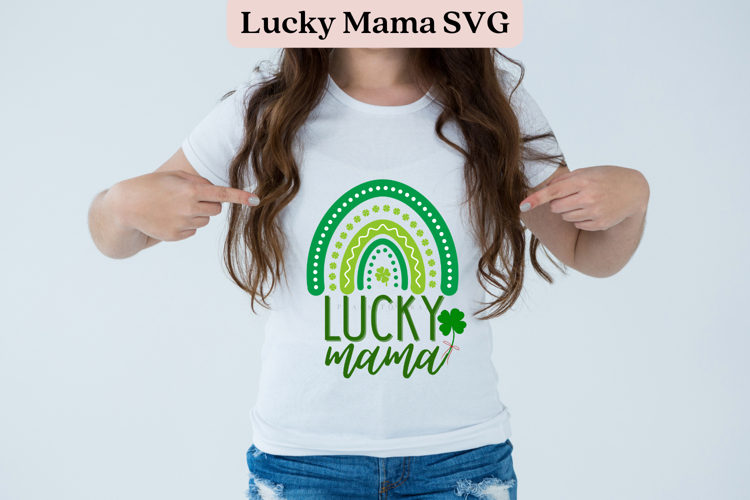 Lucky Mama St Patricks Day PNG