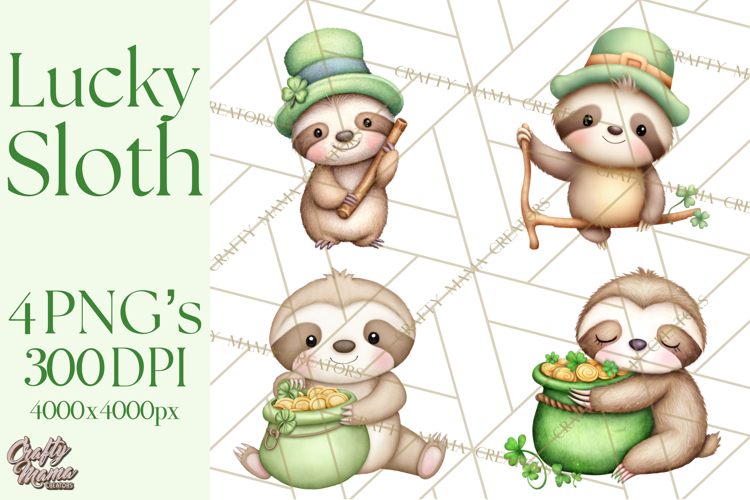 Four Leaf Clover Clipart Image 13