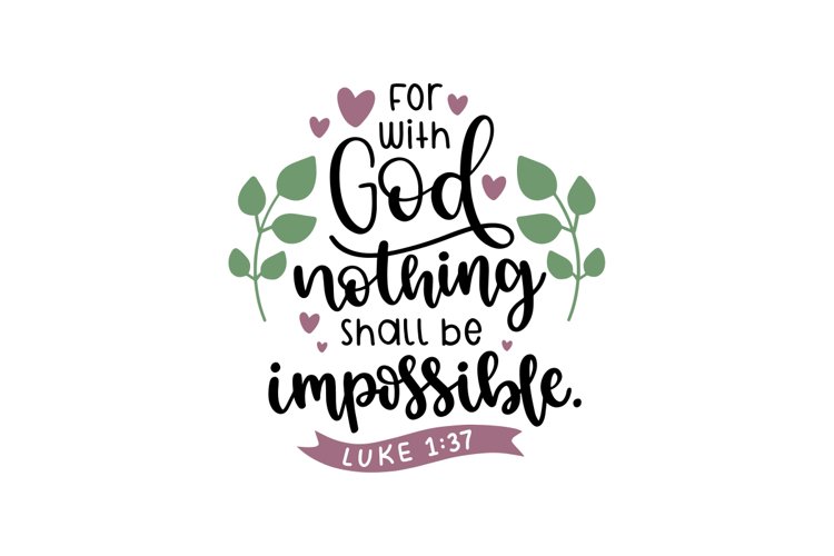 Luke 1:37