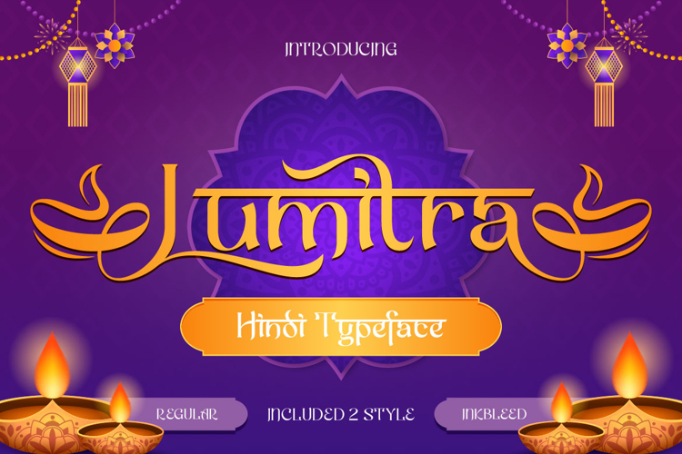 Lumitra - Hindi Typeface
