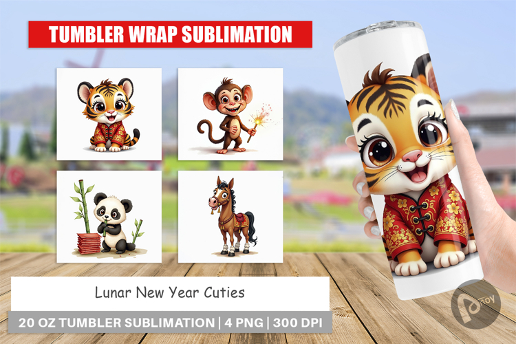 Lunar New Year Cuties 2026 Tumbler