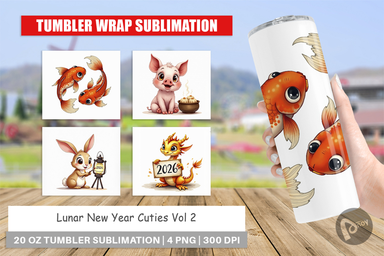 Lunar New Year Cuties 2026 Tumbler