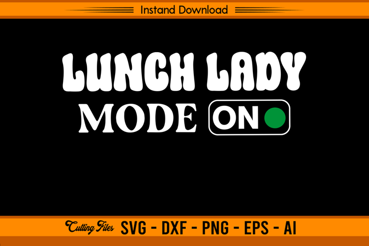 Lunch Lady Svg Image 14