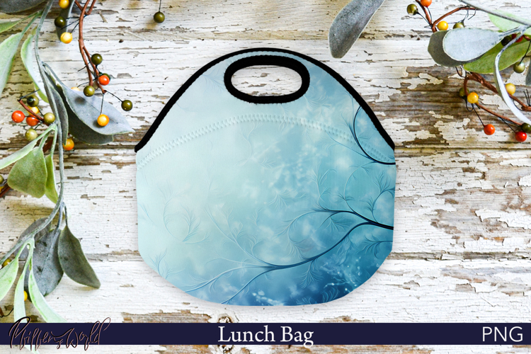 Lunch Bag Design | Winter | Frost Patterns | Ornament