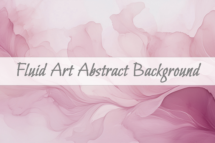 Blush Pink Watercolor Fluid Art Abstract Background