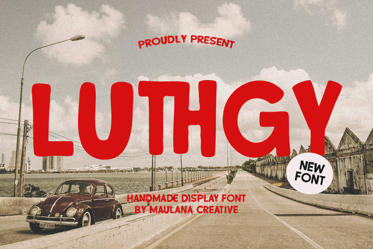 Luthgy Handmade Display Font