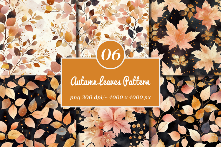 Luxury Autumn Leaves Pattern