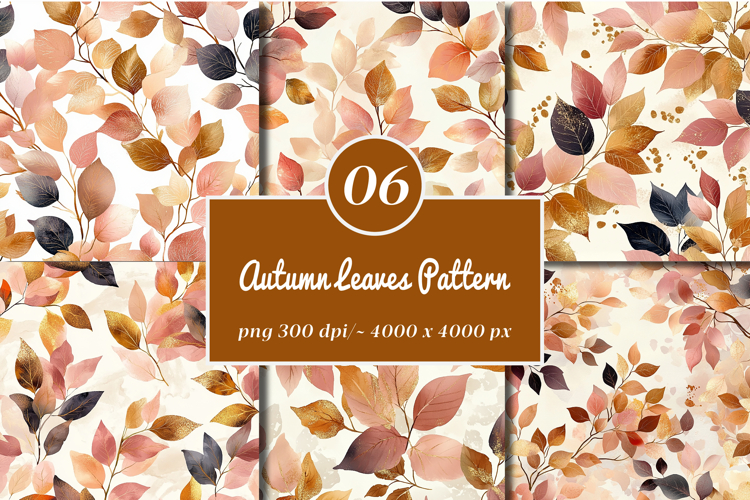 Luxury Autumn Leaves Pattern