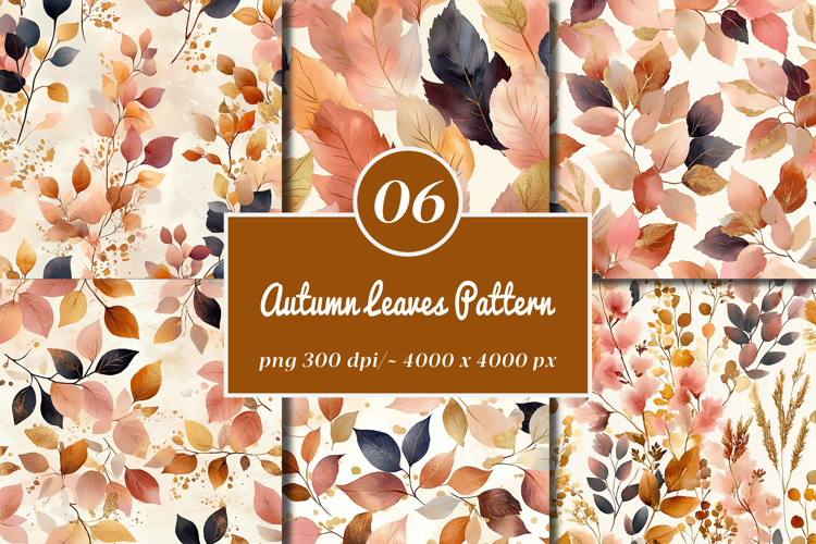 Luxury Autumn Leaves Pattern