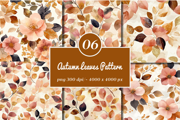Luxury Autumn Leaves Pattern