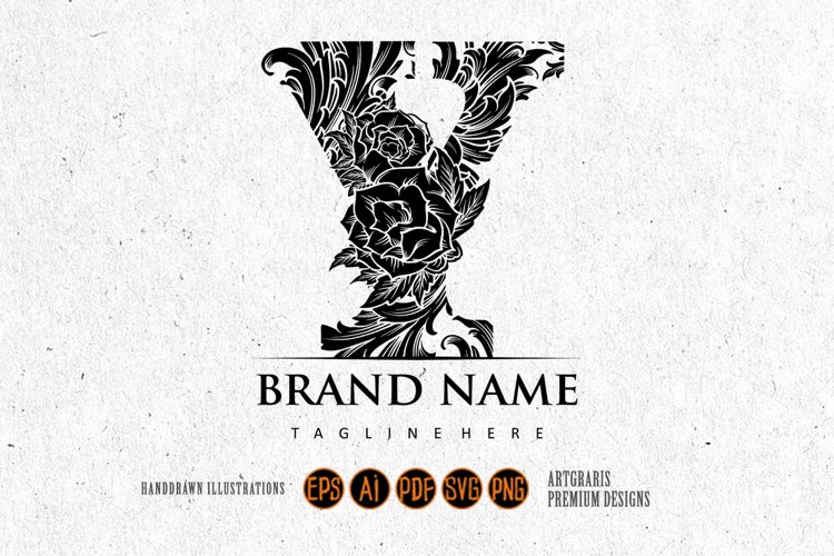 Ornament Monogram Svg Image 3