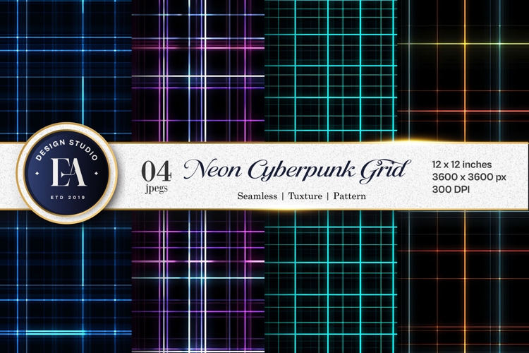 Neon Texture Image 12