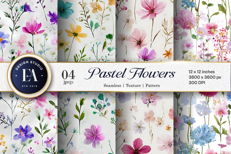 Watercolor Flowers Image 23