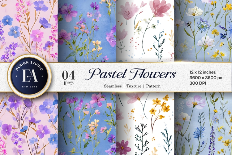 Watercolor Flowers Image 20