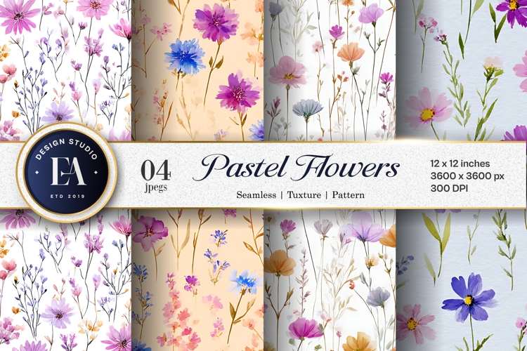 Watercolor Flowers Image 21