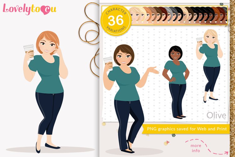 Woman Clipart Image 10