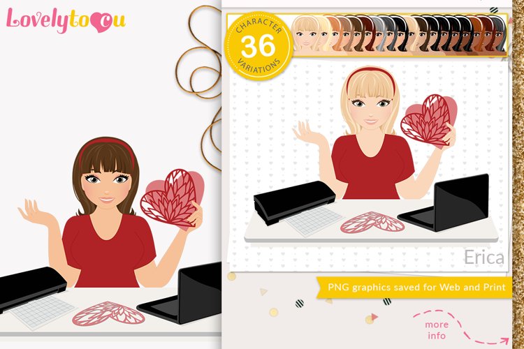 Crafter Clipart Image 6