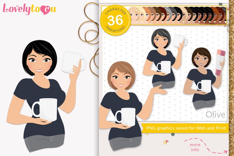 Crafter Clipart Image 22