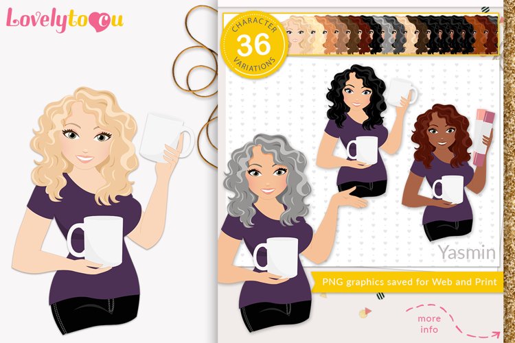 Crafter Clipart Image 23