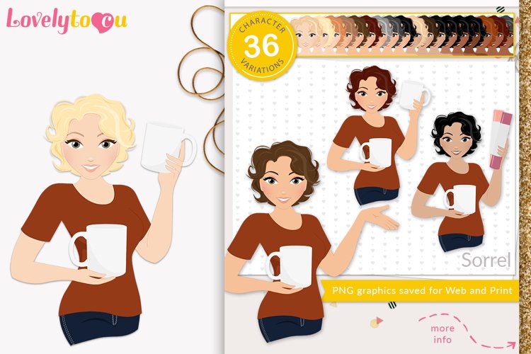 Crafter Clipart Image 8