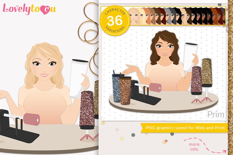 Crafter Clipart Image 9