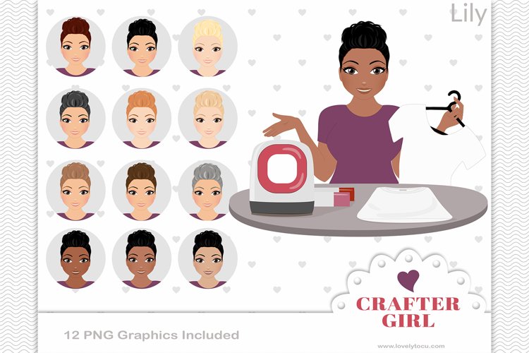 African American Women Clipart Image 5