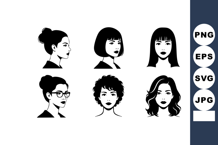 Hair Vector Image 21