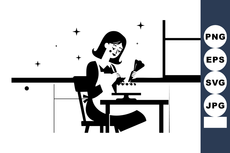 Woman Clipart Image 12