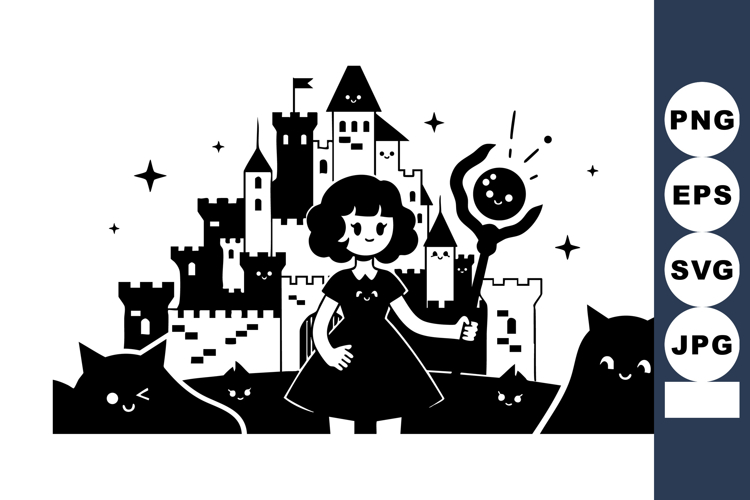 Witch Clipart Image 3