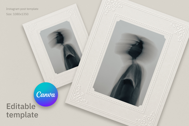 Minimalist Emboss Paper Photo Frame