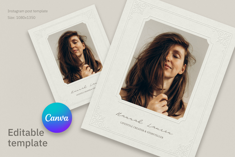 Elegant Photo Frame Instagram Post