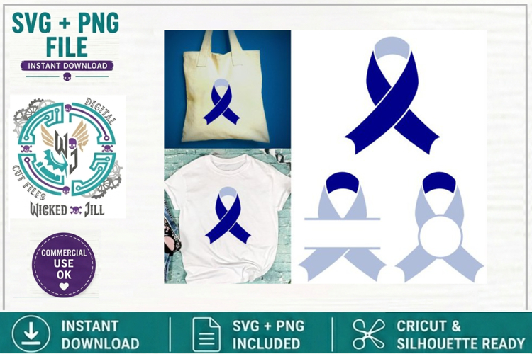 AWARENESS RIBBON HEALTH W/MONOGRAMS RIBBON#10 SVG CUT FILES