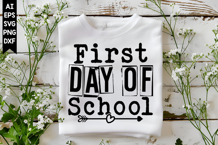 First day of school Svg, Back to School Svg Designs
