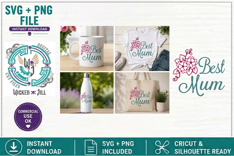 Mum Flower Svg Image 23