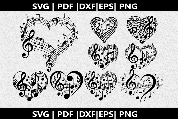 Treble clef notes SVG | Marching Band Shirt |Music Notes