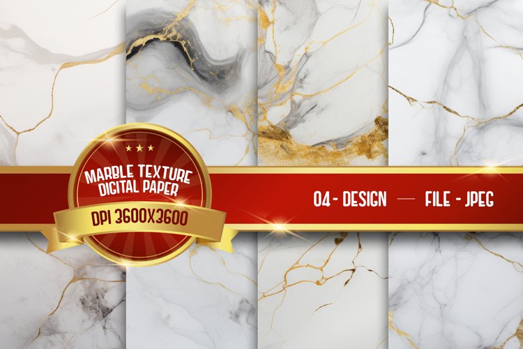 Marble texture digital paper