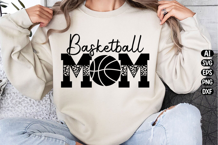 Basketball Mom Svg Design example image 1