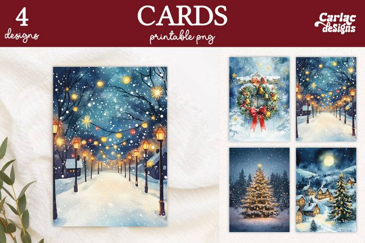 Christmas Cards, Merry Christmas Printable Cards