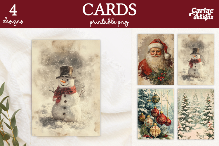 Christmas Cards, Merry Christmas Printable Cards