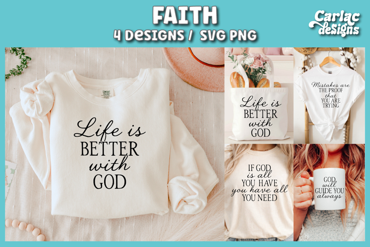 Christian Sublimation Design, Faith Shirt Designs