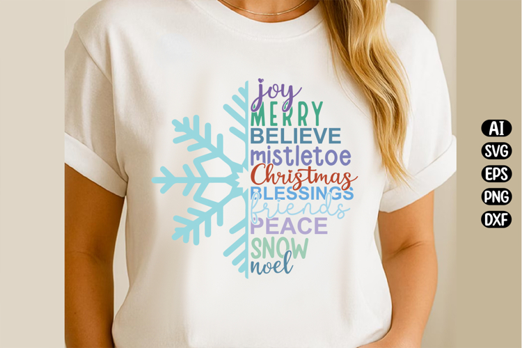 Snowflake Svg Design example image 1