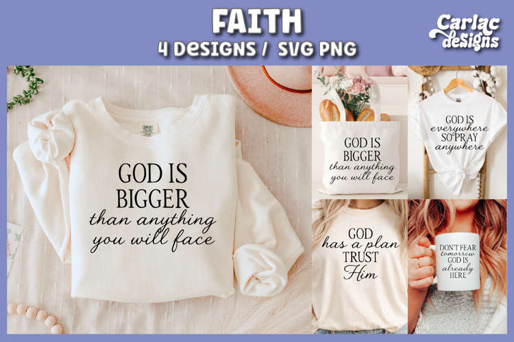 Christian Sublimation Design, Faith Shirt Designs
