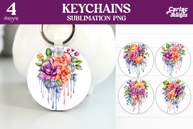 Keychain Sublimation Designs Image 6