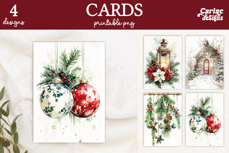 Christmas Cards, Merry Christmas Printable Cards