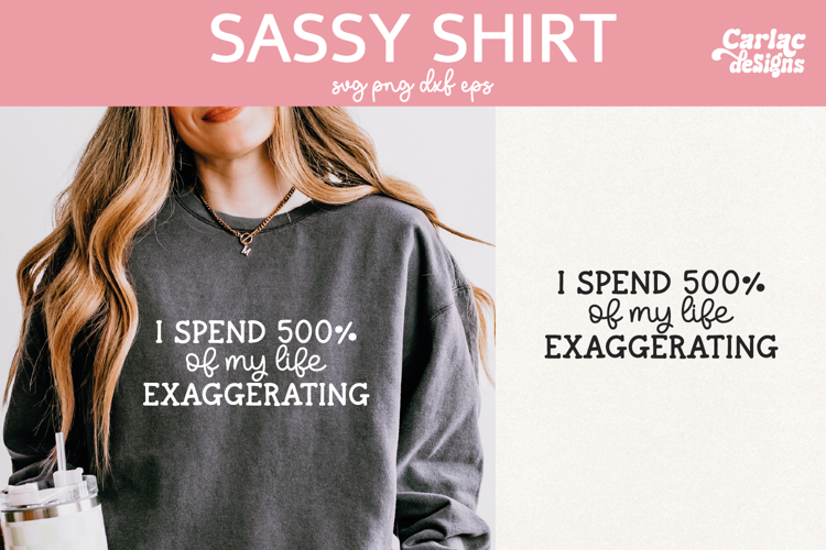 Sassy Girl Quote SVG PNG