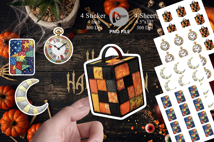 Macabre Gothic Curio Sticker